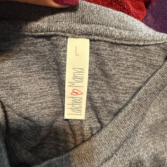 Latched Mama Long Sleeve Nursing Dress - Picture 3 of 4